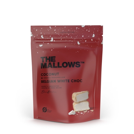 THE MALLOWS – KOOKOSE & VALGE ŠOKOLAADI VAHUKOMMID  90G