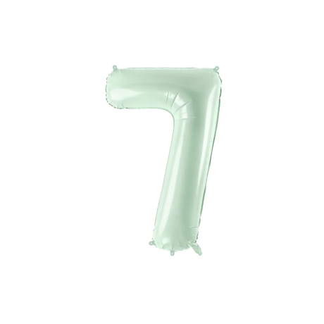 Foil Balloon Number ''0'', beige, 86 cm